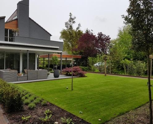 Tuinrenovatie villa Rosmalen