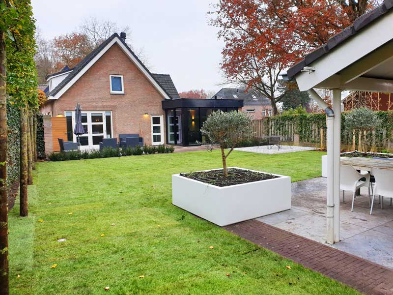 Tuinontwerp gezinstuin Hintham