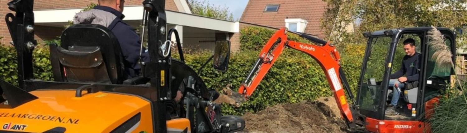 Tuinaanleg voor een nieuwbouw tuin
