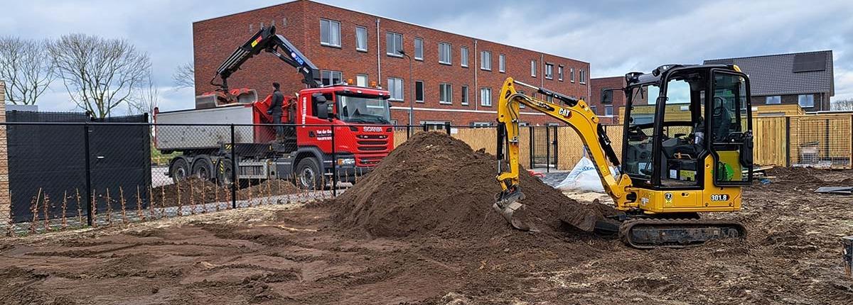 Tuin afgraven door Bersselaar Groen Hoverniersbedrijf