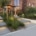 tuinaanleg moderne voortuin met verlicht tuinpad in Groote Wielen Rosmalen door Bersselaar Groen