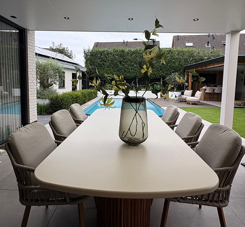 Luxe tuin in Rosmalen